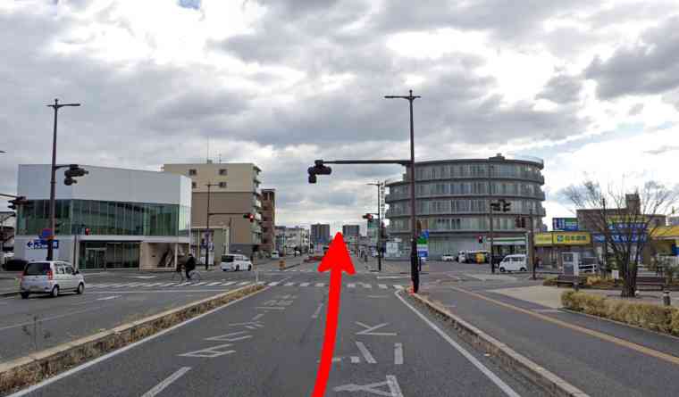 DEP岡山店への行き方