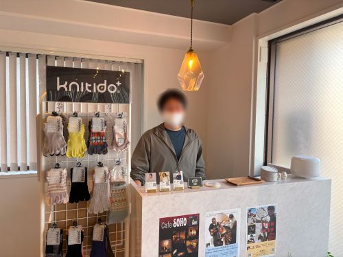 DEP岡山店の受付